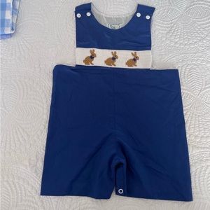 SOLD Easter Smocked JonJon NWOT 24 months